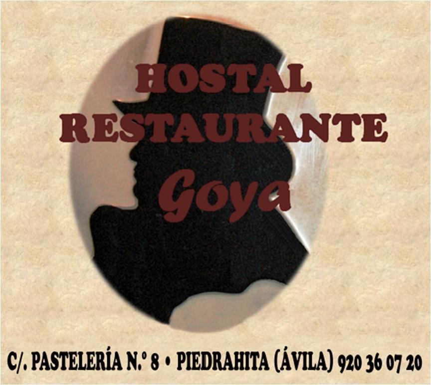 פיידרהיטה Hostal Restaurante Goya מראה חיצוני תמונה